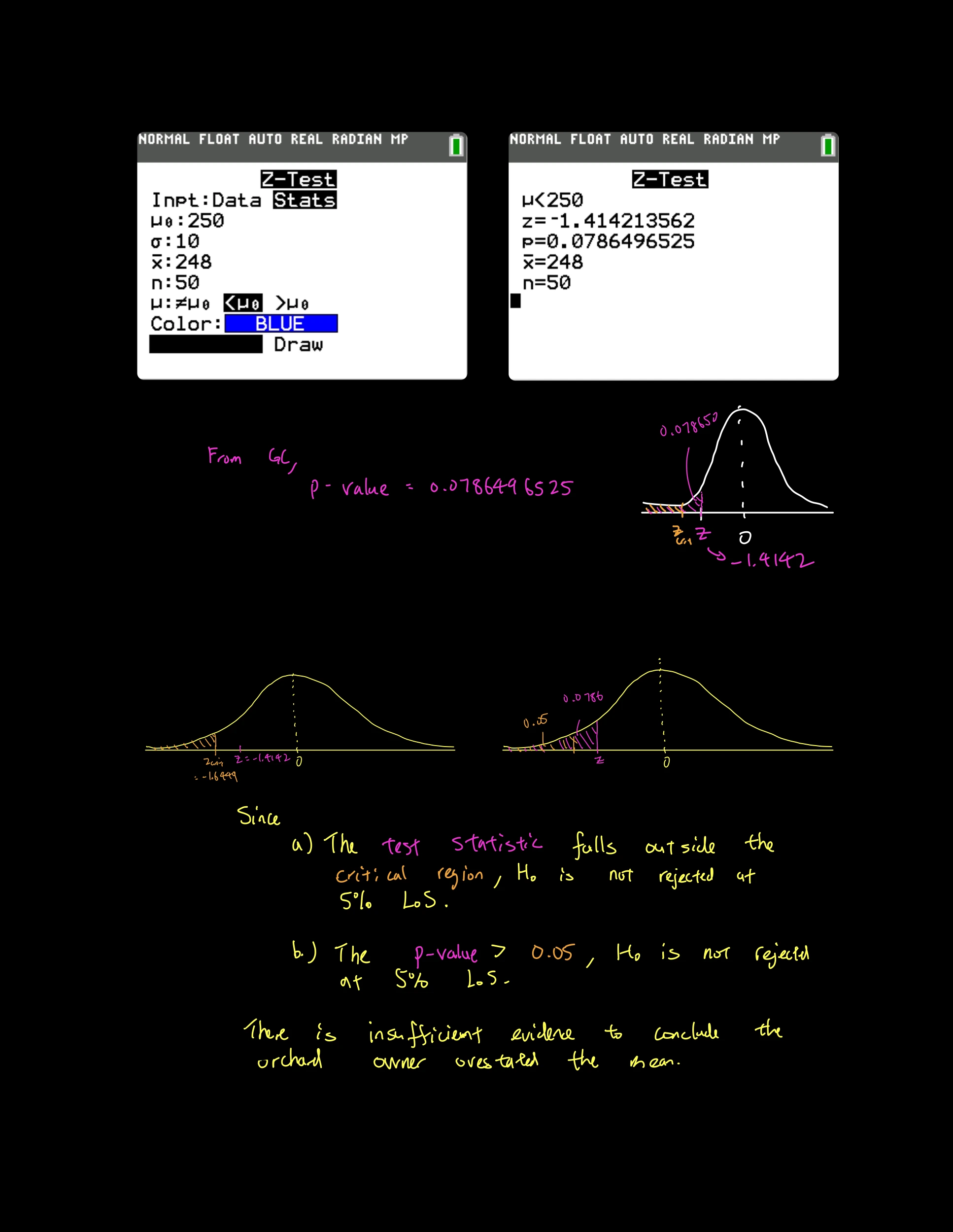 Hypothesis Test Q2 Solutions 2